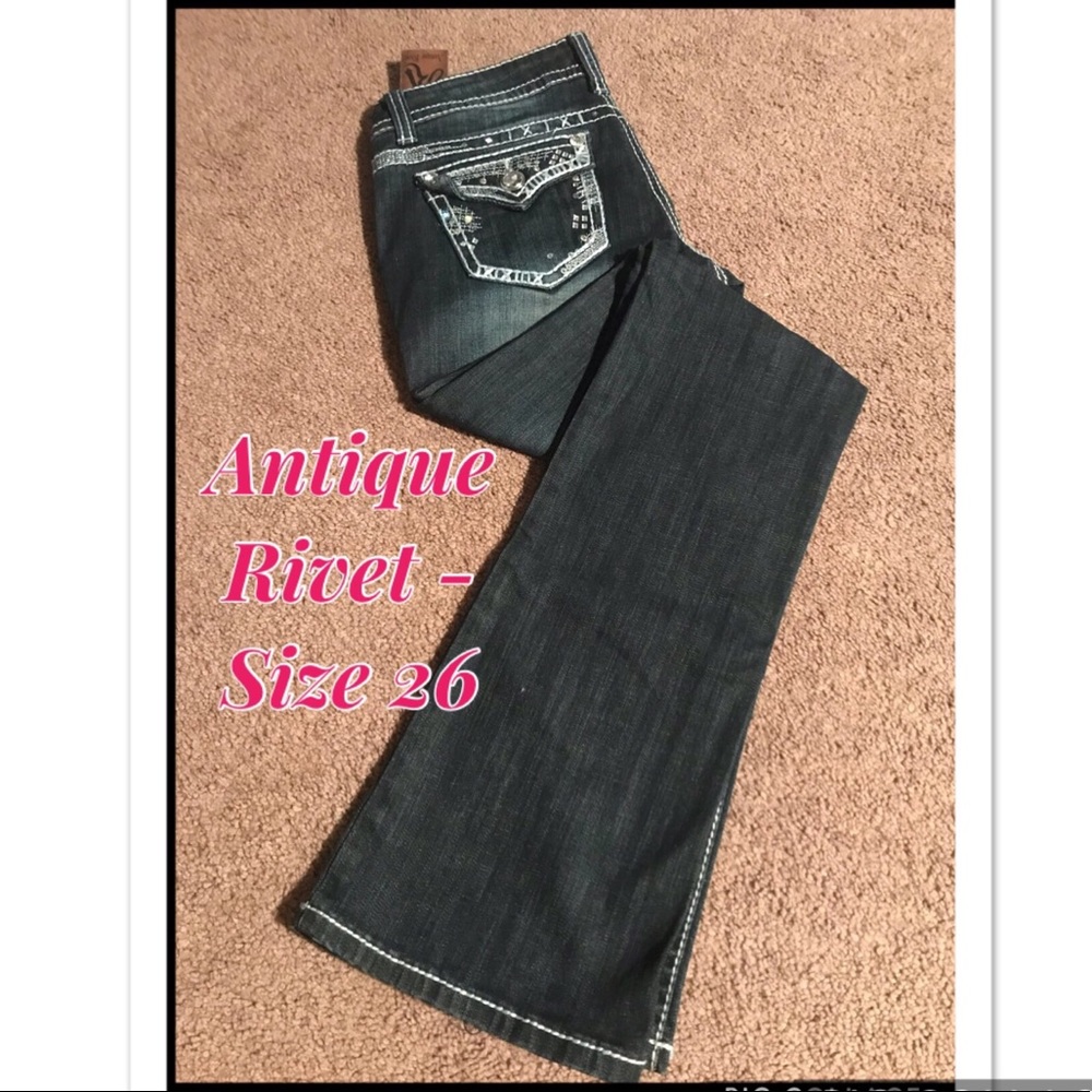 Antique Rivet Jeans
